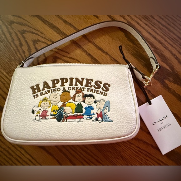 NWT Coach X Peanuts Nolita 19 Purse - Picture 1 of 13